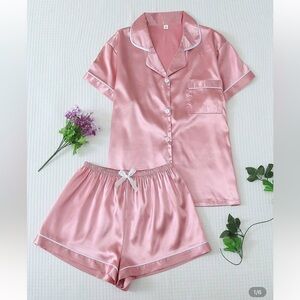 Pink PJ set